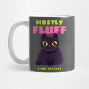 Mostly Fluff and Treats Chunky Cat Mug